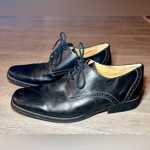 Sandro Moscoloni - Leather Derby Oxfords Black Brogue